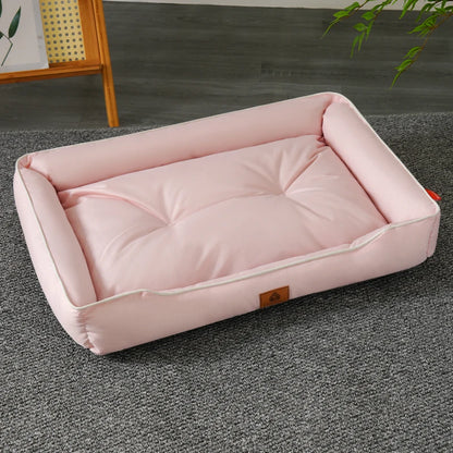 Waterproof Dog Bed 600D Oxford Pet Dogs Beds for All Seasons Thickened PP Cotton Filling Bite-resistant Pet Mat Dog Accessories