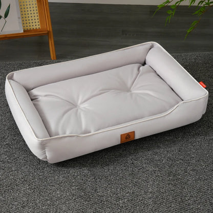 Waterproof Dog Bed 600D Oxford Pet Dogs Beds for All Seasons Thickened PP Cotton Filling Bite-resistant Pet Mat Dog Accessories