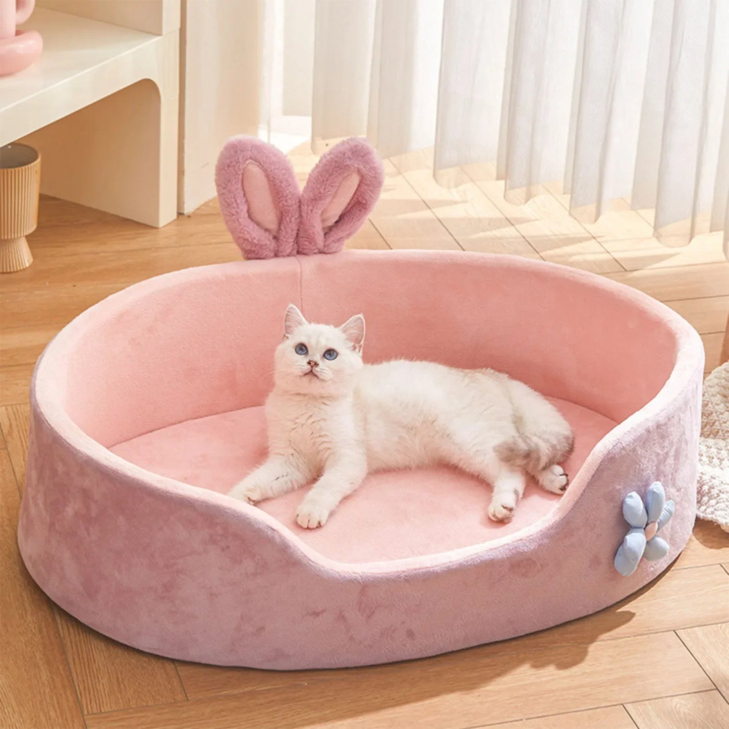 Soft Pet Bed Detachable Washable Dog Sleeping Very Soft Comfortable Warm Cat Mats Four Seasons Detachable Pet Beds Supplies